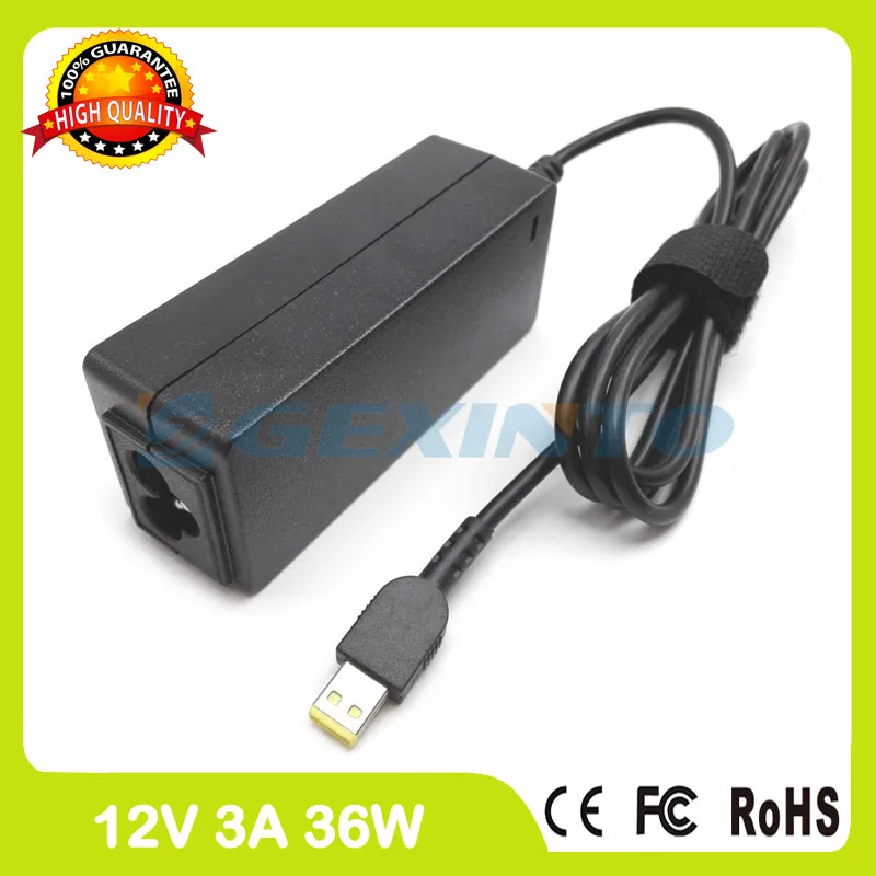 12V 3A Laptop ac power adapter for Lenovo ThinkPad 10 X7-Z8700 Thinkpad Helix 11 ADLX36NDT2A | Компьютеры и офис