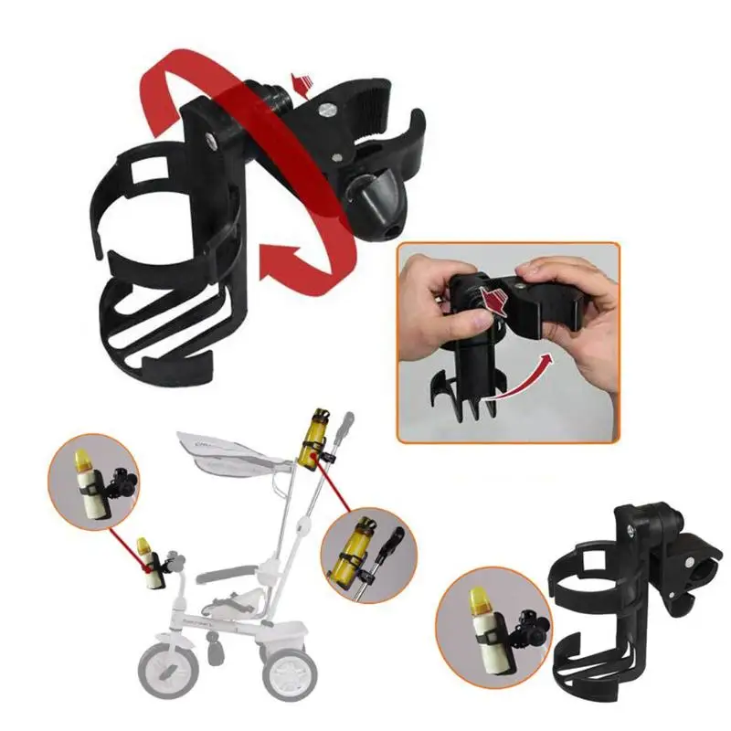 Вращающийся держатель для Детской бутылки|for stroller|baby strollerparent console |