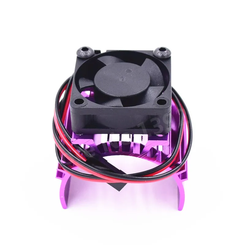 Алюминиевый радиатор с вентилятором 5 В для 1/10 весы RC автомобиля 540 550 3650 Размер