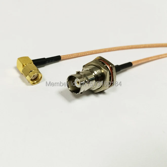 Новый модем Connexion кабель RP SMA штекер правый угол к BNC Гнездовой разъем RG316 15 см 6
