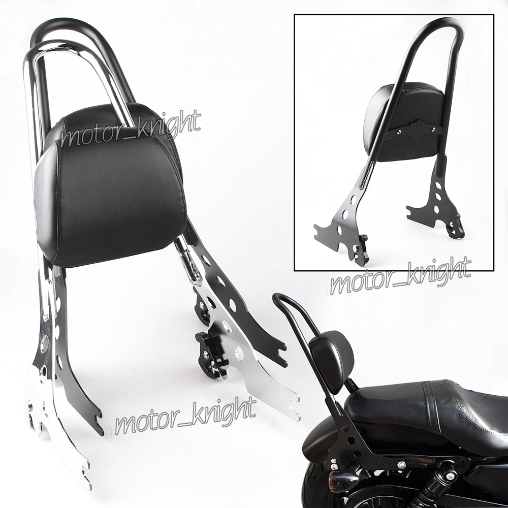 Багажная стойка для мотоцикла задняя Пассажирская подушка спины Harley Sportster 883 1200 XLH