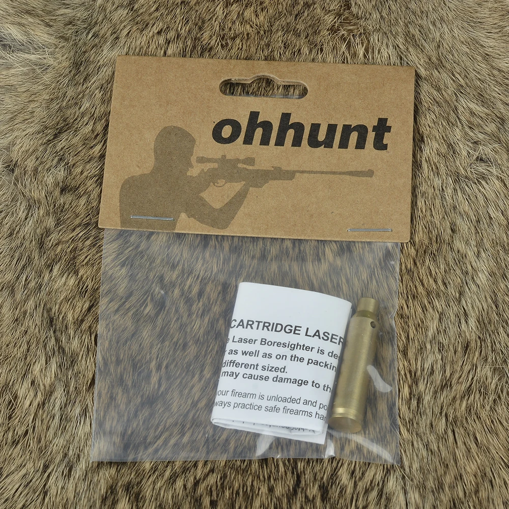Ohhunt Тактический Интимные аксессуары CAL 222 rem картридж калибровки прибора красный