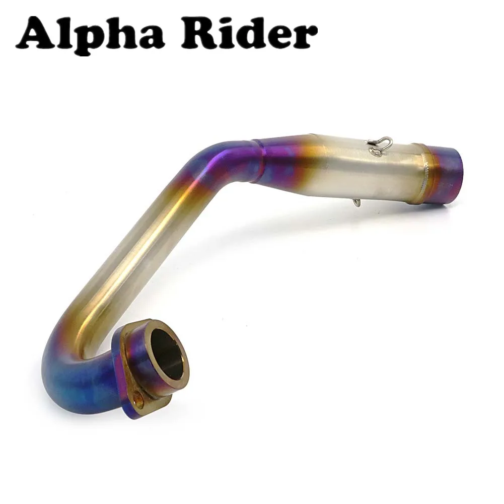 

2017-2018 For Yamaha XMAX250 XMAX300 Motorcycle Slip On 51mm Exhaust Pipe Middle Link Muffler Stainless Steel