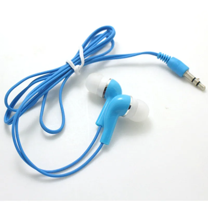 Wired headset 3.5mm In-ear Earbuds earphone with Mic 3 colors White plug For iphone xiaomi All audio devices Bass High sound | Электроника