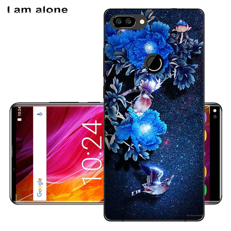 Solf TPU H18 Я только телефон чехлы для Oukitel Mix 2 5,99 дюймов Мягкий ТПУ модные милые Цвет Краски мобильного для Oukitel Mix 2 пакета(ов - Цвет: Solf TPU H18