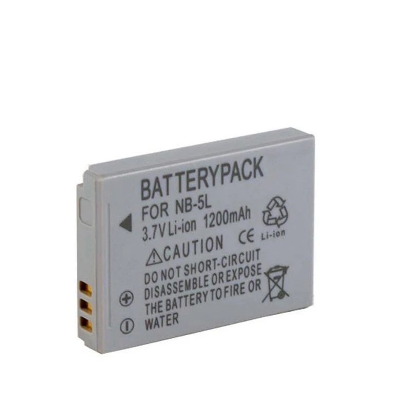 1200mAh For Canon NB-5L NB5L Digital camera battery for PowerShot SD800 IS SD950 DIGITAL 900 SD700 SD790 SD890 | Электроника