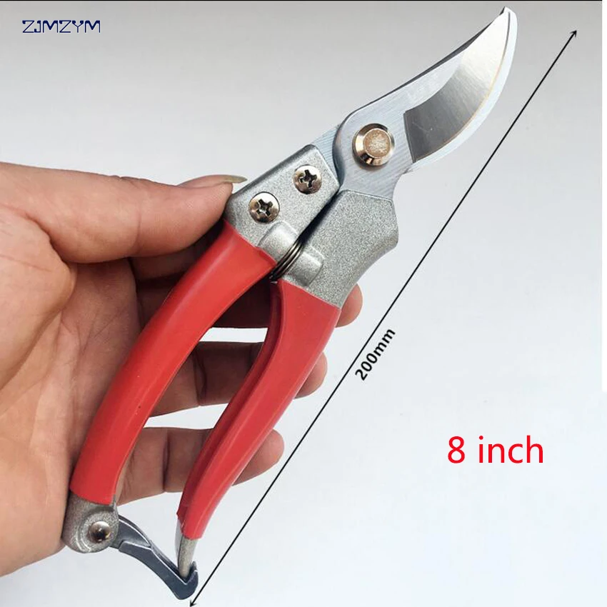 

Высокое качество с высоким содержанием углерода Сталь 8 дюймов Плодовое дерево секаторы садовые инструменты бонсай секаторы садовый секат...