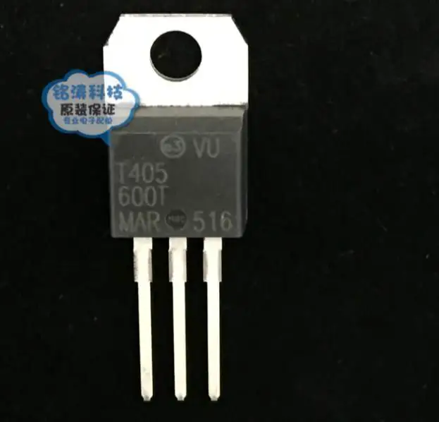 (10 шт.) 100% новый импортный оригинальный штатив T405 TO-220 triac 4A 600V | Электроника