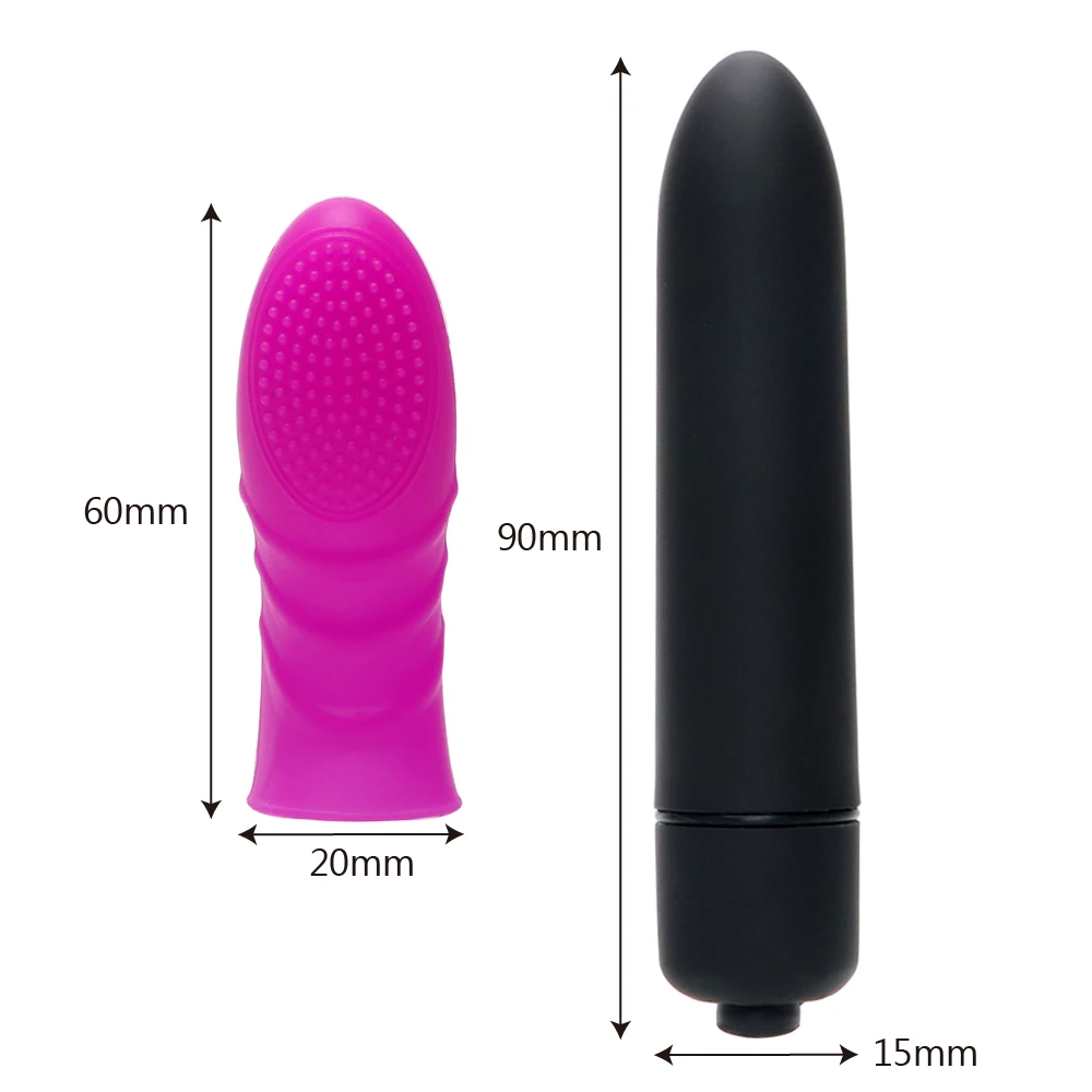 Вибратор OLO G для пальцев массажер точки длинный пуля Женская