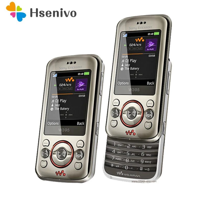 Sony Ericsson W395 Восстановленный Оригинальный разблокированный сотовый телефон