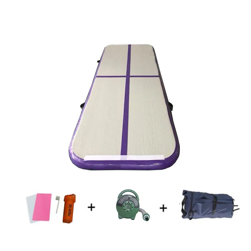 

Freeshipping 3*1*0.1m Inflatable Air Tumble Track Olympics Gym Yoga Mat Airtrack Home Use Gymnastic Equipment Free Electric Pump