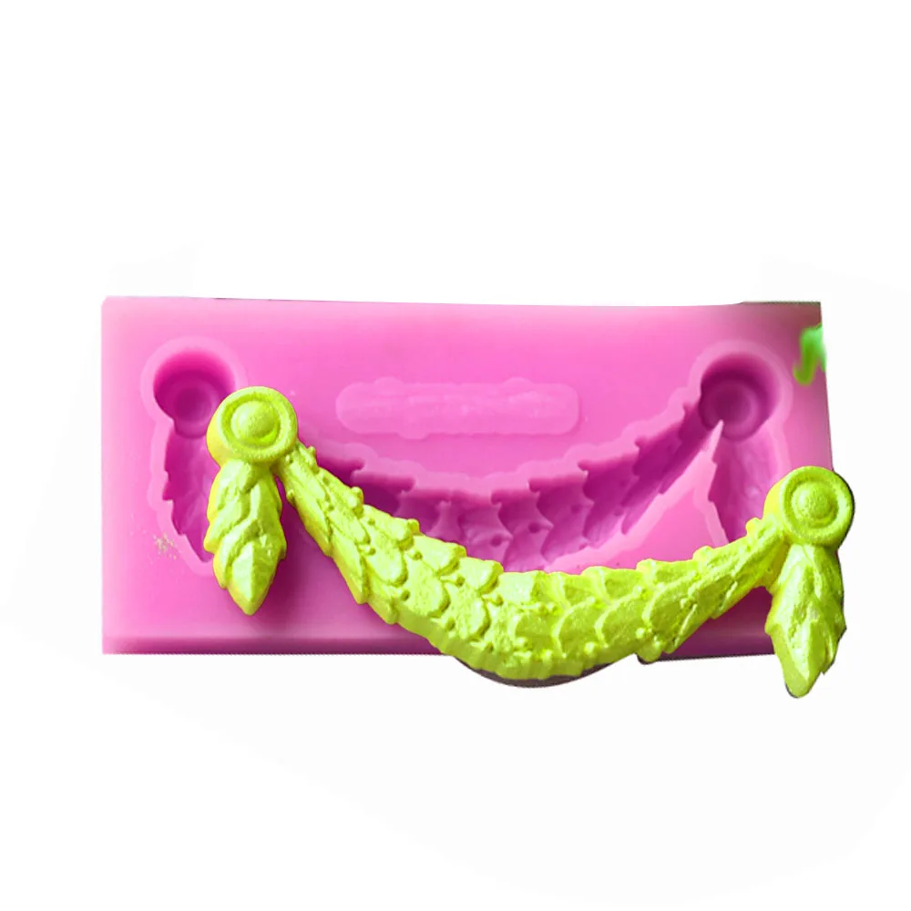 Ретро тисненая Европейская силиконовая формочка из силикагеля формы для