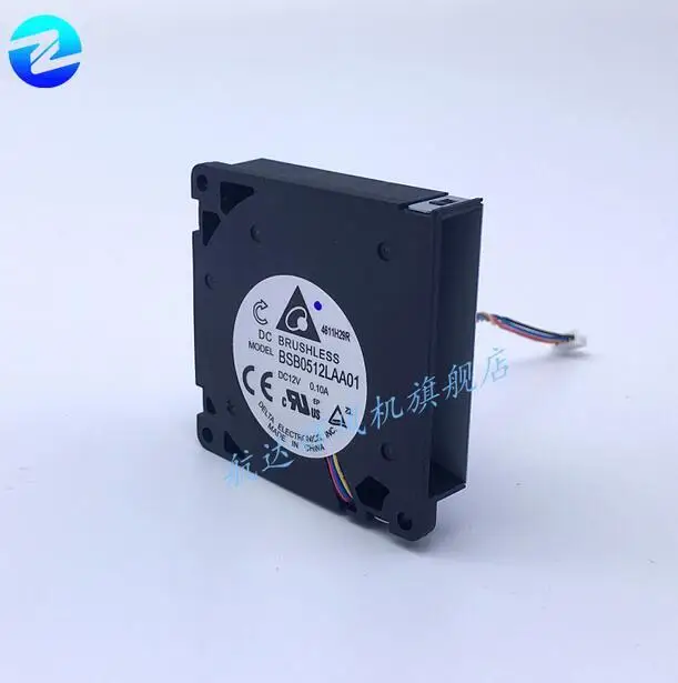 DELTA BSB0512LAA01 5010 0.1A 50*50*10 мм DC 12V 4-провод PWM Скорость регулирующий Вентилятор