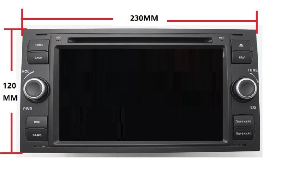 MARUBOX 7A601MT8,Штатная магнитола для Ford Focus 2,2004-2008,Mondeo Transit C-Max Fiesta,Android 8.1,Восьмиядерный процессор Allwinner T8,IPS,2 ГБ Оперативная память, 32 ГБ Встроенная память, GPS, Bluetooth,Радио,Wifi