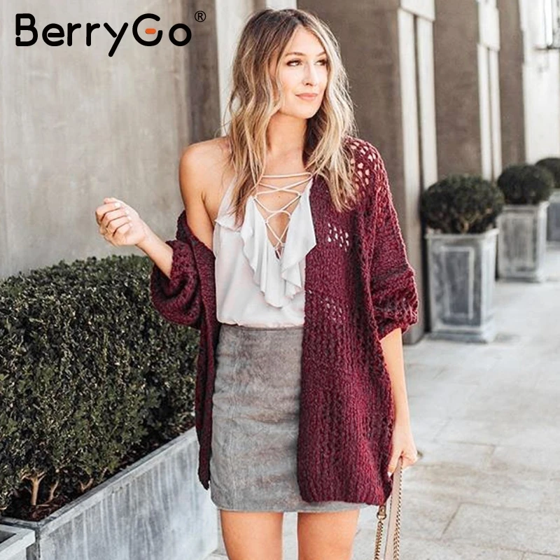 BerryGo Повседневное на шнуровке рюшами осень cami top Для женщин пикантные корсет
