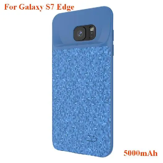 5000mAh S7 Edge 4700ма/5000 мА/ч ультра тонкий чехол для samsung Galaxy S7 S7 Edge, внешний аккумулятор, чехол для зарядки для Galaxy S7 Edge - Цвет: 5000mAh S7 Edge