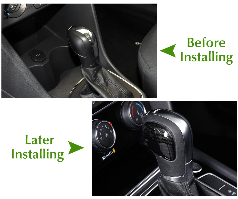 Автомобильный Стайлинг рычаг переключения передач крышка ручка головка из