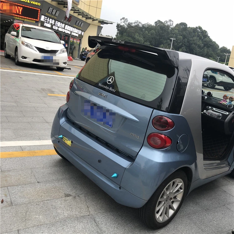 Для Smart fortwo 453 спойлер Carlsson ABS Материал заднее крыло праймер цвет задний спойлер на крышу для Benz Smart fortwo спойлер