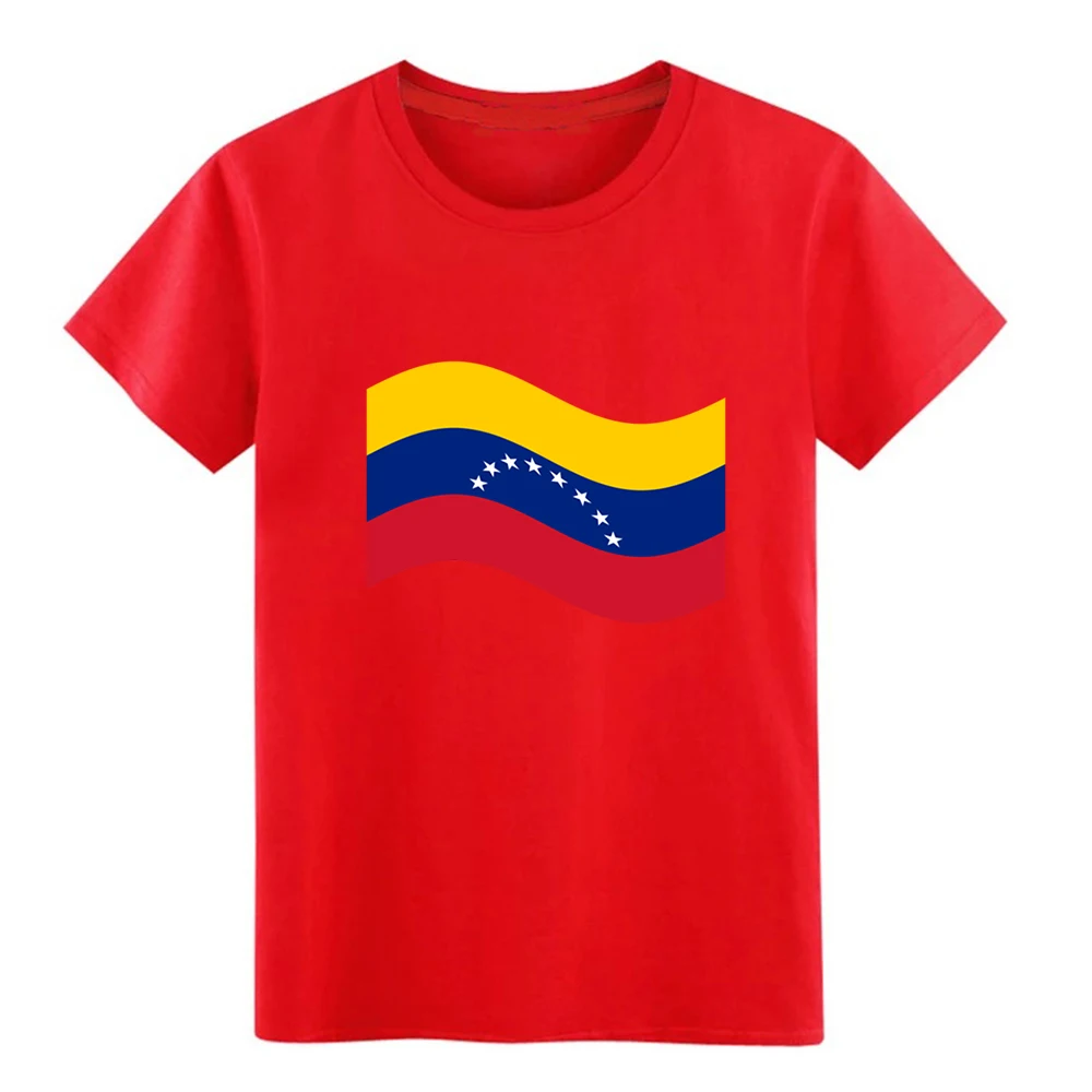 Men's Venezuela Flag t shirt Character 100% cotton size S-3xl Family Fitness Breathable Spring Vintage | Мужская одежда