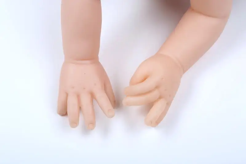 DIY пустой набор мягкий силиконовый винил 20 дюймов reborn Малыш Набор популярный bebe