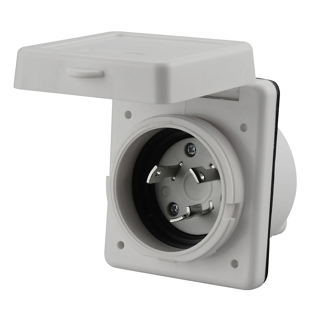 [Nema L5-30P] 30Amp RV блок питания на входе Nema L5-30P 30A Camper вход 125 в с крышкой белый |