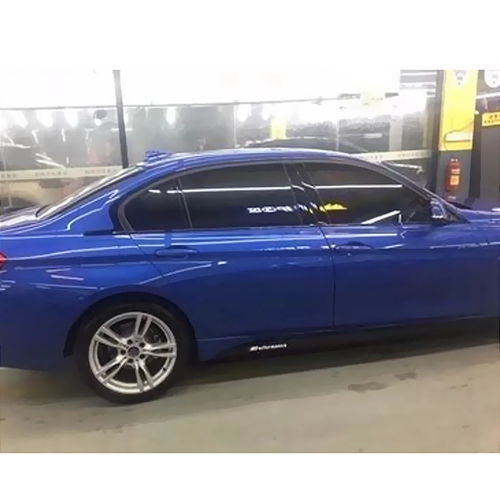 2 шт. 5D боковая юбка из углеродного волокна Sill гоночная полоса для BMW 3 серии F30 F31