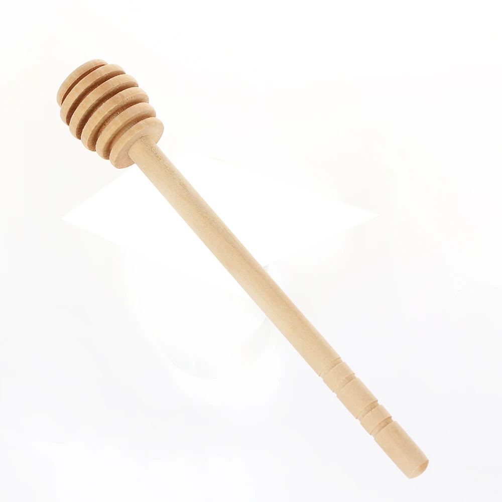 1 шт. практические ложки с длинной ручкой деревянная ложка для меда палочка