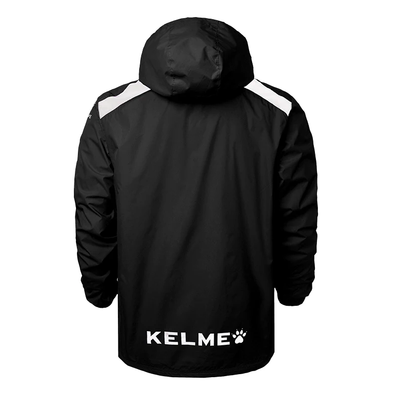 KELME, Спортивная Мужская Детская футбольная майка, куртка для бега, тренировочная куртка для упражнений, ветрозащитная одежда, пальто K15S605