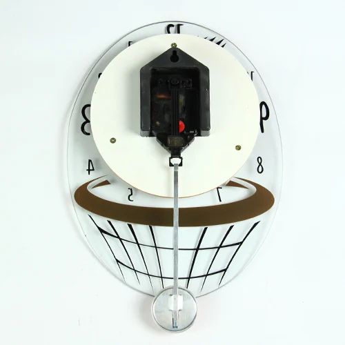 1 штук! Creative мдф нью meterial баскетбол ультра тихий стена часы|wall frame|wall fabricwall clock wallpaper