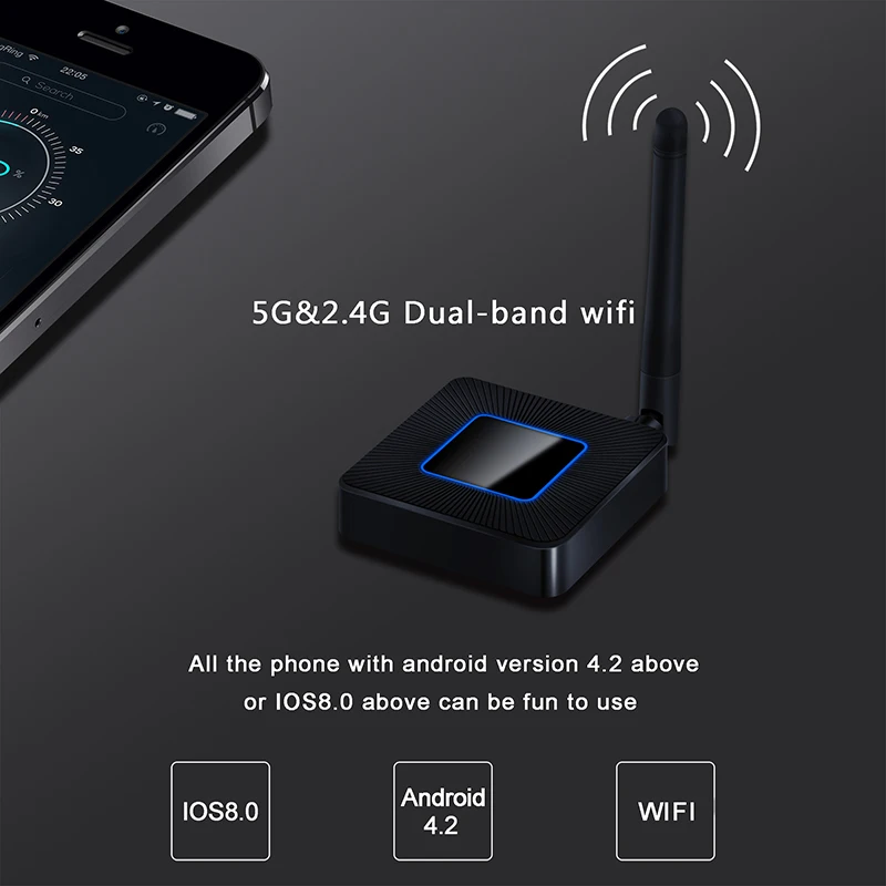 1080P AV беспроводной HDMI Mirroring адаптер ключ экран AirPlay Chromecast Miracast Tv Stick дисплей Linux 2 4G 5