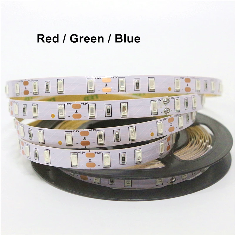 Светодиодная лента 5630 Водонепроницаемая ip65 ip30 12v 300led 5m холодный белый теплый
