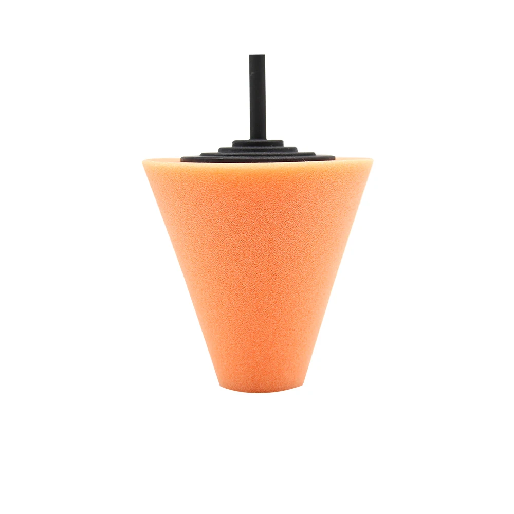 Burnishing Foam Tapered Sponge Polishing Cone Shaped Buffing Pads For Car Wheel Hub Tool Clean Exquisite and compact design | Инструменты