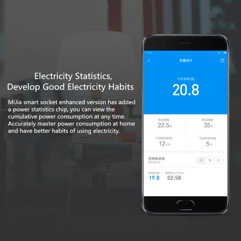 Оригинальная смарт розетка Xiaomi MiJia Mi улучшенная версия беспроводной Wi Fi пульт
