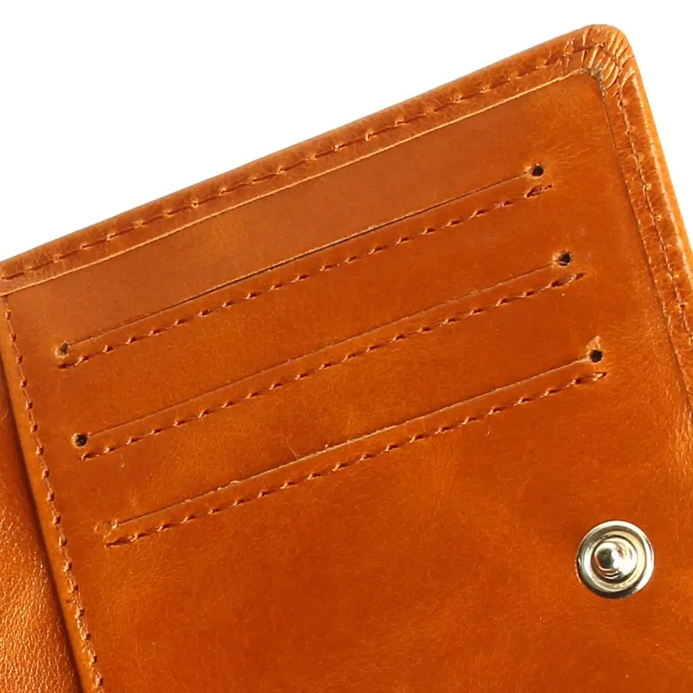 Новинка 2019 Модный Маленький Ретро винтажный кошелек из натуральной воловьей