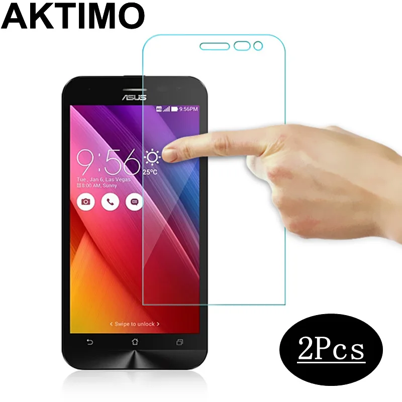 2 шт./лот 9H 0,26 мм закаленное стекло для Asus Zenfone 2 Laser 5,0 дюймов ZE500KL ZE500KG Z00ED Z00RD Защитная пленка для экрана