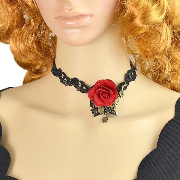 Joywish Bijoux цветочным узором decoaration Кулон Колье Из Полых Кружево Этническая Стиль