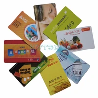 free shipping500pcs high quality plastic vip cards membership card
