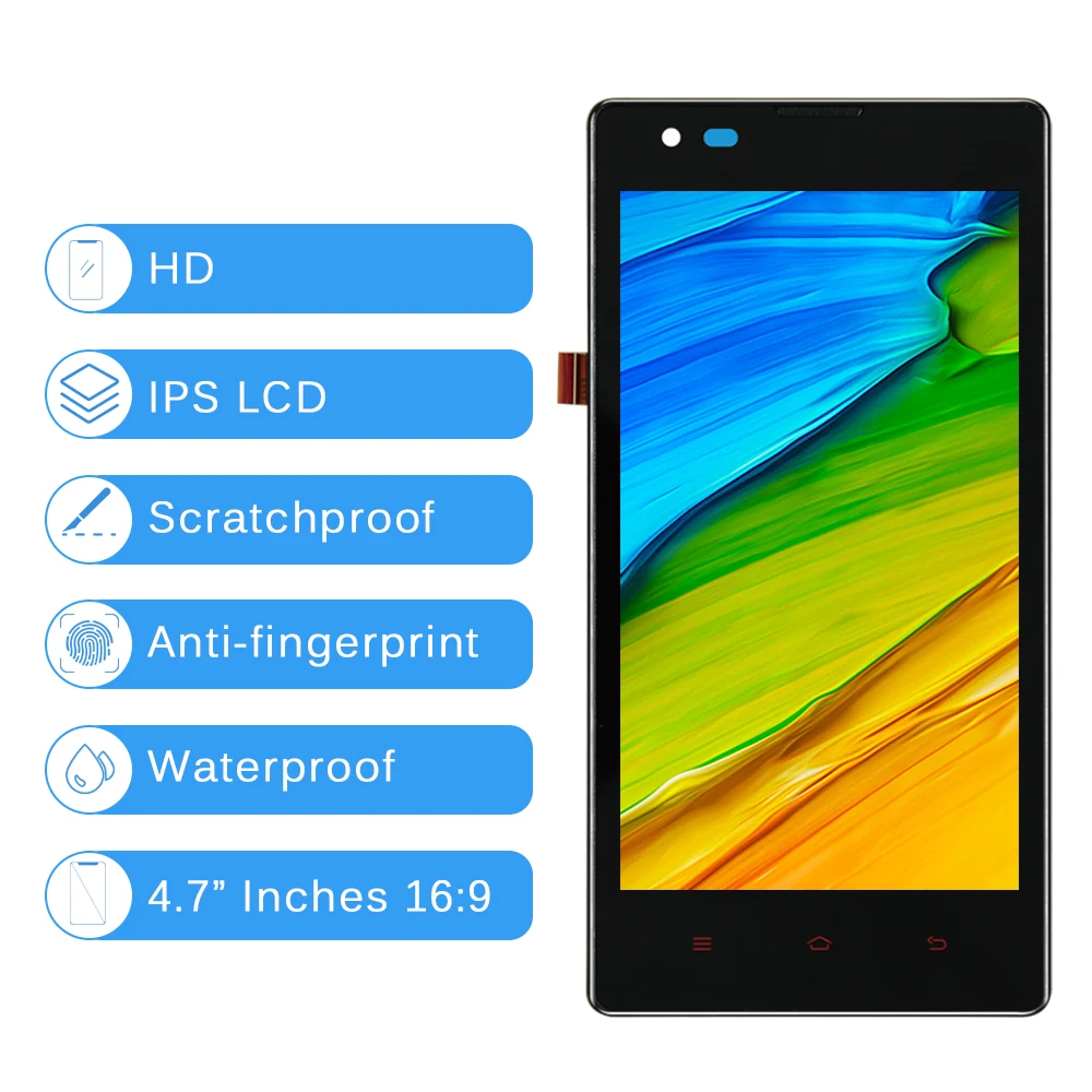 Новый Srjtek 4 7 &quotЖК-дисплей для Xiaomi Redmi 1s дисплей сенсорный экран дигитайзер 720*1280