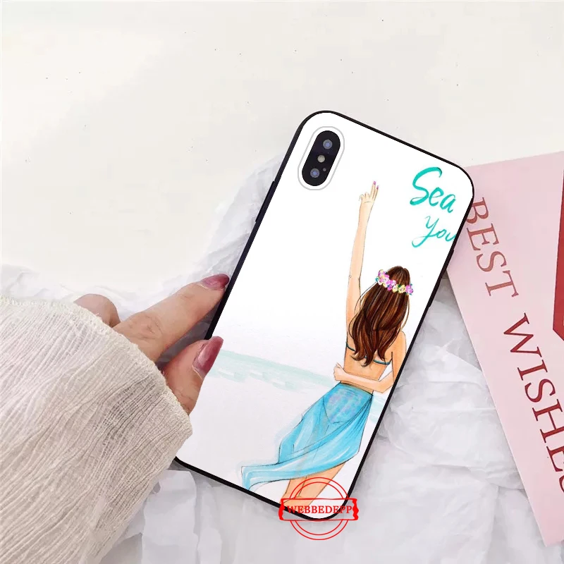 Силиконовый мягкий чехол для iPhone 5 SE 5S 6 6S Plus 7 8 11 Pro X XS Max XR|Бамперы| |