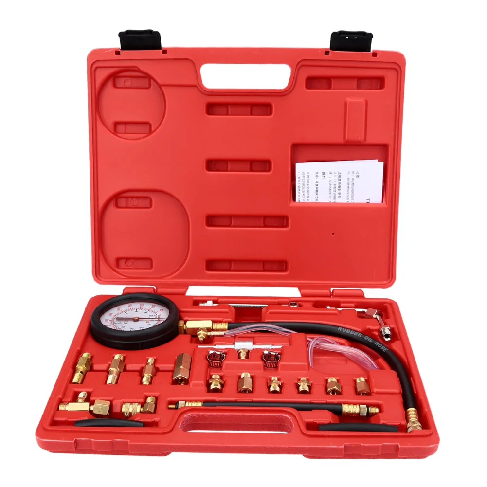 Тестер давления топливного насоса 0 140PSI|test gasoline|test gaugetest injector |