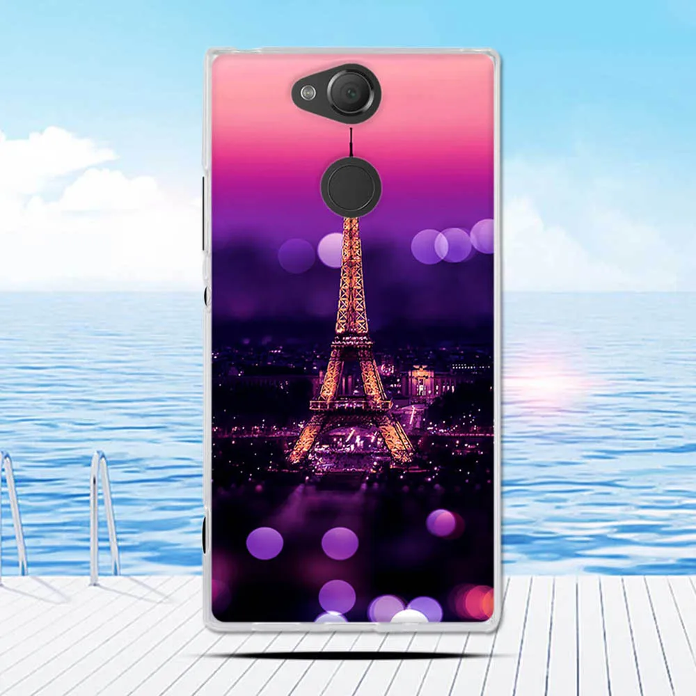 Чехол для Sony Xperia XA2 XA 2 чехол двойной милый мягкий силиконовый Ultra чехол-бампер |