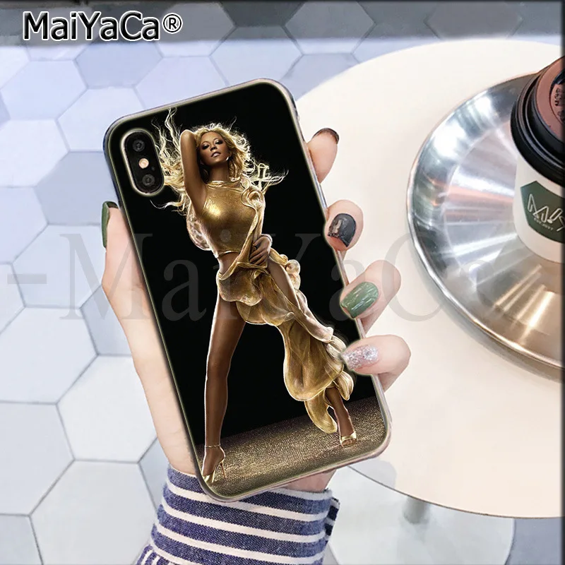 MaiYaCa Singer Mariah Carey роскошные высококачественные аксессуары для телефонов Чехол для Apple iPhone 8 7 6 6S Plus X XS max 5 5S SE XR