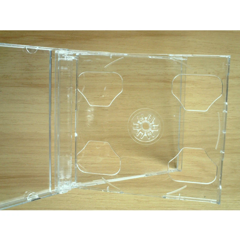 1 шт. новый стандартный прозрачный чехол с 2 дисками для дисков и CD|holds| |