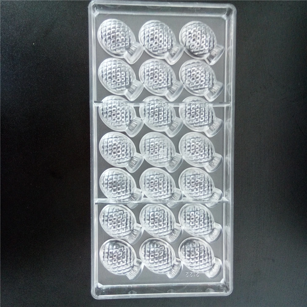 Рождественская шоколадная форма в форме ананаса Пластиковая для шоколада