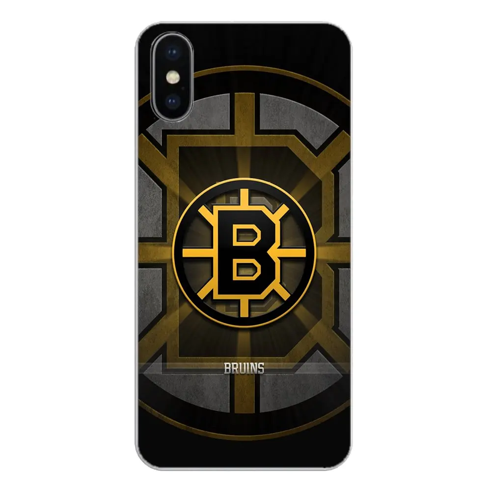 Silicone Phone Shell Cover For Xiaomi Mi6 Mi 6 A1 Max Mix 2 5X 6X Redmi Note 5 5A 4X 4A A4 4 3 Plus Pro Boston Bruins Ice Hockey |