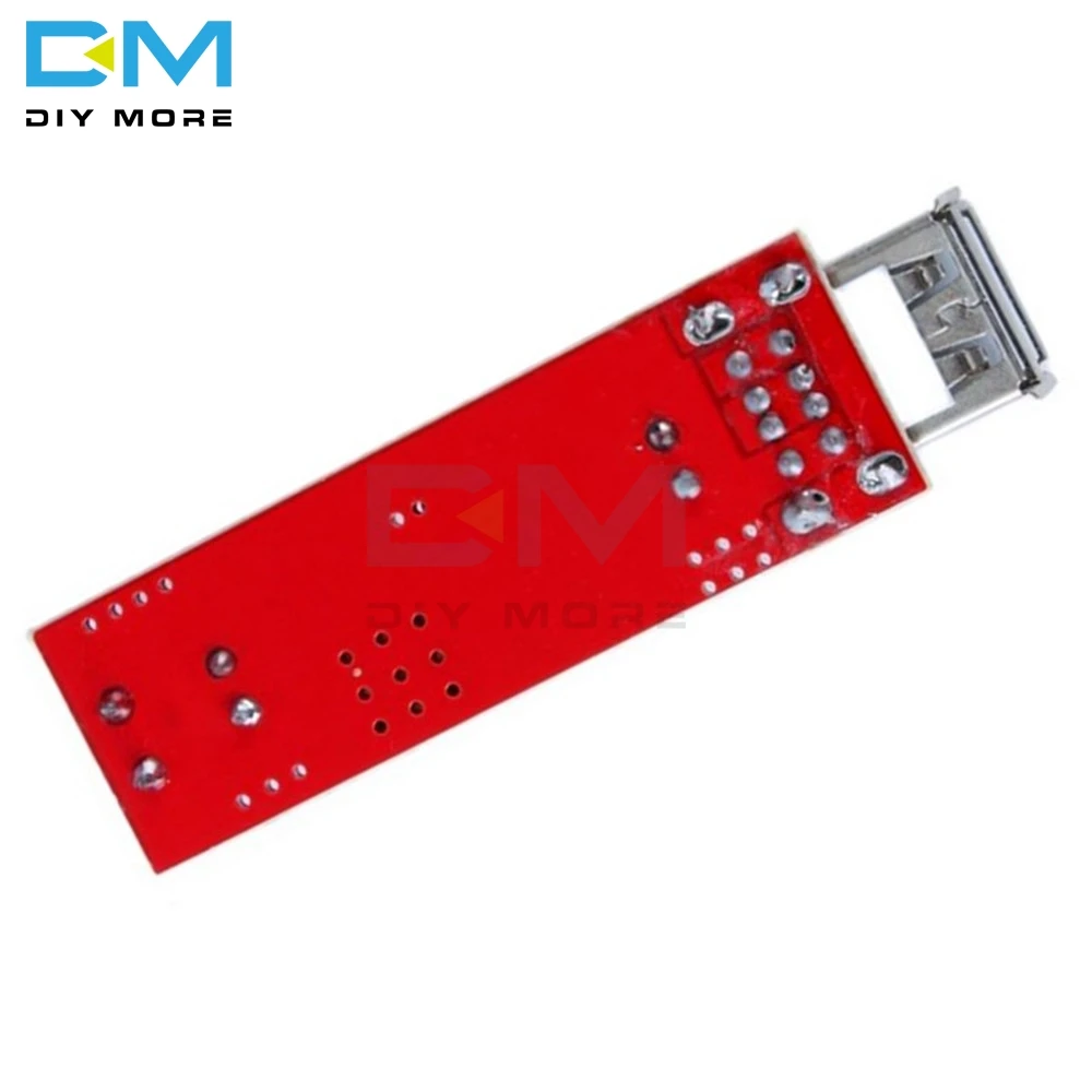 С источником питания от постоянного тока, 6 V-40 V до 5V 3A двойной USB зарядка DC-DC понижающего преобразователя постоянного тока для автомобиля Зарядное устройство LM2596 с двумя портами USB