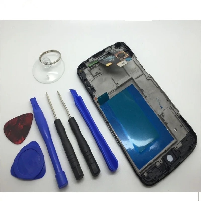 Coreprime 100% протестированный ЖК-дисплей для LG Google Nexus 4 E960 сенсорный экран дигитайзер