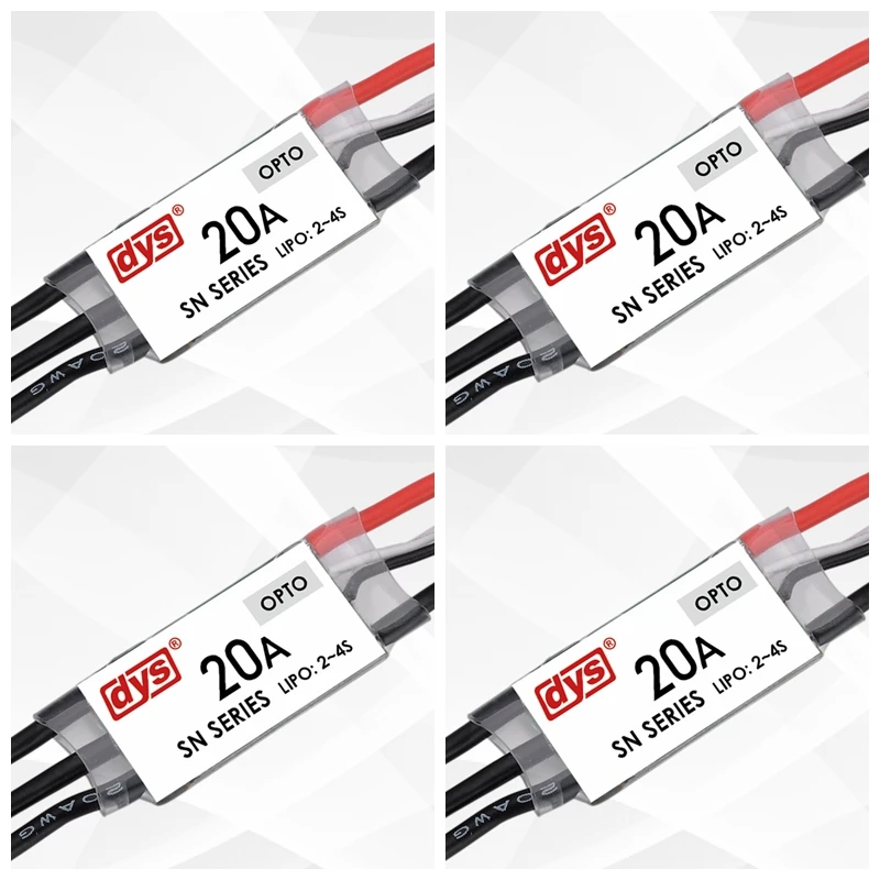 Распродажа 4 шт./лот SN20A SN30A SN40A Mini 20A 30A 40A SimonK ESC OPTO для радиоуправляемого вертолета