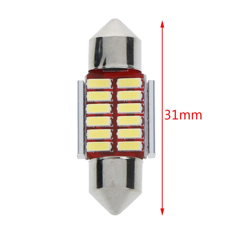 31 мм 36 39 42 4014 SMD Canbus для салона автомобиля лампа стайлинга светодиодная C5W C10W супер