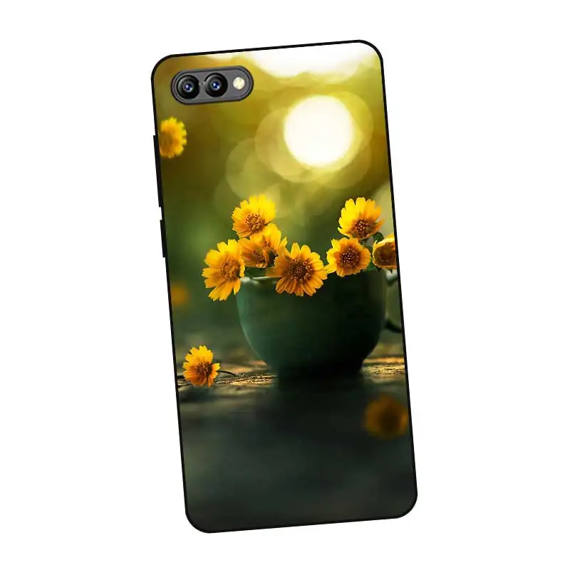 N417 Still Life Black Silicone Case Cover For Huawei Honor 8C 8X 9 10 20i V10 V20 Note10 Max Lite Magic2 |